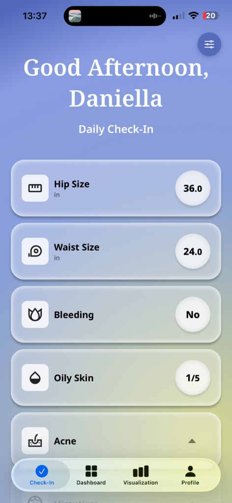 Sachi Health Daily Check-In